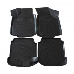 Rubber car floor mats for VOLKSWAGEN Beetle 1998 - up