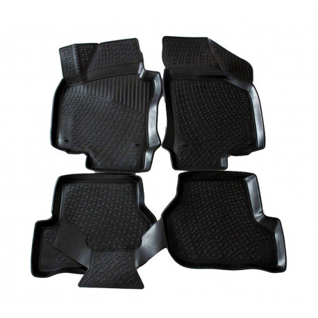 For specific model Rubber car floor mats for VOLKSWAGEN Golf VI 2009-2012 | races-shop.com