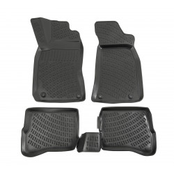 Rubber car floor mats for SKODA Superb I 2001-2008