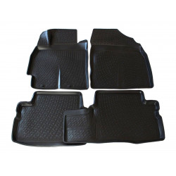 Rubber car floor mats for TOYOTA Corolla 2007-2012