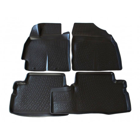 For specific model Rubber car floor mats for TOYOTA Corolla 2007-2012 | races-shop.com