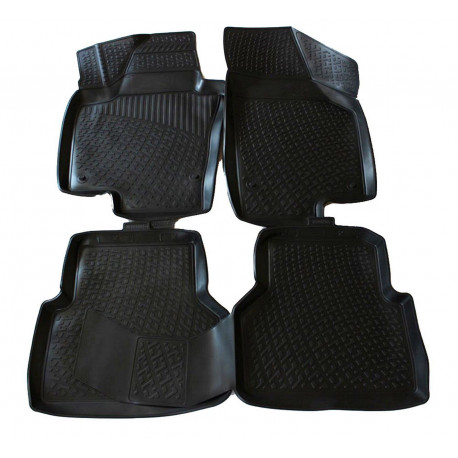 For specific model Rubber car floor mats for VOLKSWAGEN Tiguan 2007-2015 | races-shop.com