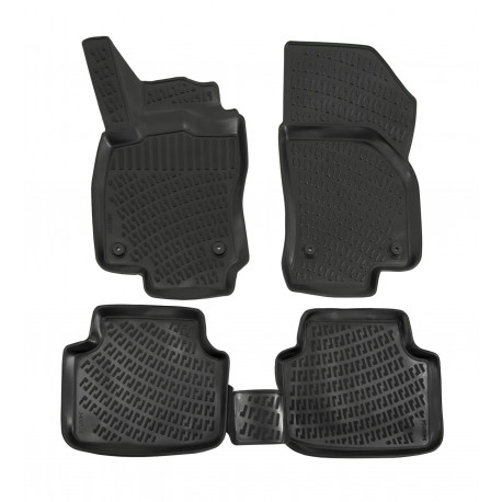 For specific model Rubber car floor mats for VOLKSWAGEN Arteon 2018-up | races-shop.com