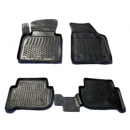 For specific model Rubber car floor mats for VOLKSWAGEN Touran 2003-2015 | races-shop.com