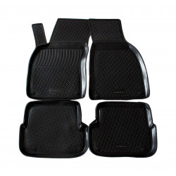 Rubber car floor mats for AUDI A6 C6 4D SEDAN 2004-2011
