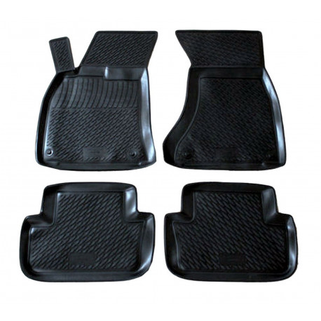 For specific model Rubber car floor mats for AUDI A4 B7 11/2000-10/2007 | races-shop.com