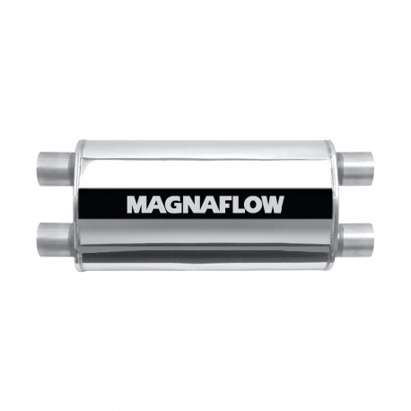2x input / 2x output MagnaFlow steel muffler 14568 | races-shop.com