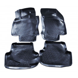 Rubber car floor mats for AUDI A3 8V 2012 - 2020