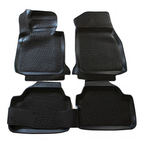 For specific model Rubber car floor mats for BMW 1 er II (F20) 5dr 2011 -2019 | races-shop.com