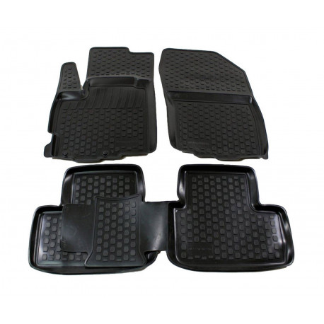 For specific model Rubber car floor mats for CITROEN C4 Aircross 2012-2017 | races-shop.com