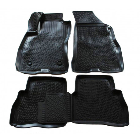 For specific model Rubber car floor mats for FIAT Doblo 2015- up | races-shop.com
