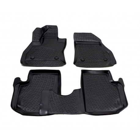 For specific model Rubber car floor mats for FIAT 500L 2012-up | races-shop.com
