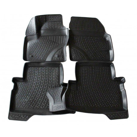 For specific model Rubber car floor mats for FORD Kuga II 2012-up | races-shop.com