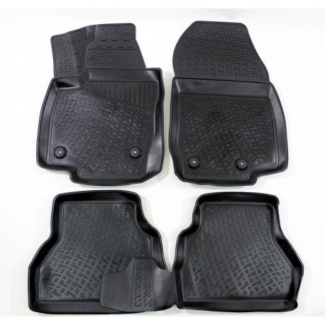 For specific model Rubber car floor mats for FORD B MAX 2012- up | races-shop.com