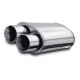 Dual Tips MagnaFlow Stainless muffler 14805 with E9 approval | races-shop.com