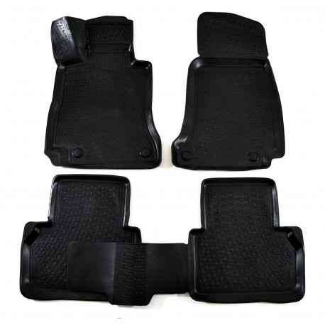 For specific model Rubber car floor mats for MERCEDES E-Class W213 2016-up | races-shop.com