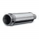 Single wall - round rolled MagnaFlow Stainless muffler 14810 | races-shop.com