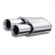 Dual Tips MagnaFlow Stainless muffler 14816 with E9 approval | races-shop.com