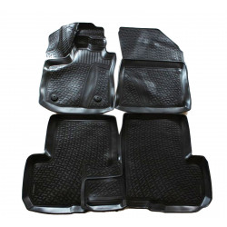 Rubber car floor mats for DACIA Logan 212- up