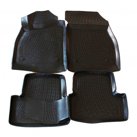 For specific model Rubber car floor mats for OPEL Astra IV J 2009-2015 | races-shop.com