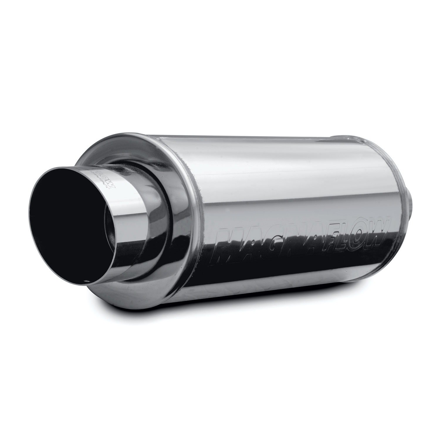 Magnaflow 14818 Street Series Polished Stainless Steel Oval Muffler with Tip 