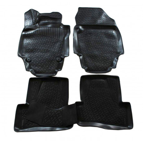 For specific model Rubber car floor mats for RENAULT Capture 2013-2019 | races-shop.com