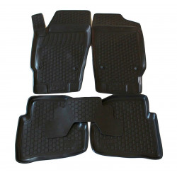 Rubber car floor mats for SEAT Ibiza IV 2008 -2016