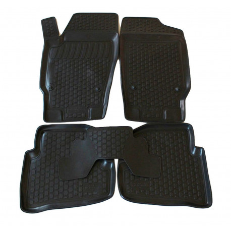 For specific model Rubber car floor mats for SEAT Ibiza IV 2008 -2016 | races-shop.com