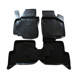 Rubber car floor mats for SEAT Altea XL 2006-up