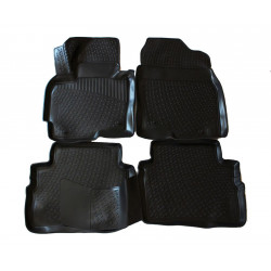 Rubber car floor mats for MAZDA 6 sedan 2012 - up