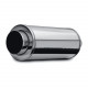 Single wall - round rolled MagnaFlow Stainless muffler 14848 | races-shop.com