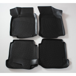 Rubber car floor mats for SUBARU Forester III 2008-2012