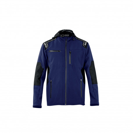 Hoodies and jackets Sparco SOFTSHELL SEATTLE blue | races-shop.com