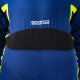 Suits CIK-FIA race suit SPARCO Kerb K44 blue/black/yellow/white | races-shop.com