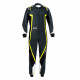 Suits CIK-FIA race suit SPARCO Kerb K44 gray/black/white/yellow | races-shop.com