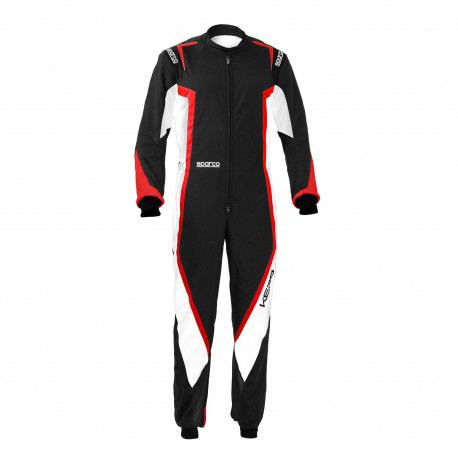 Suits CIK-FIA race suit SPARCO Kerb K44 black/white/red | races-shop.com