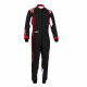 Suits CIK-FIA karting suit SPARCO Thunder K43, black/red | races-shop.com