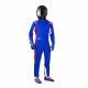 Suits CIK-FIA karting suit SPARCO Thunder K43, blue/red | races-shop.com