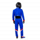 Suits CIK-FIA karting suit SPARCO Thunder K43, blue/red | races-shop.com
