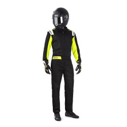 Race suit Sparco Rookie black/yellow