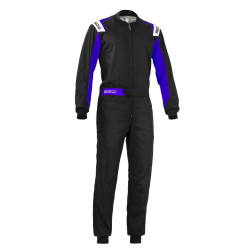 Race suit Sparco Rookie black/blue