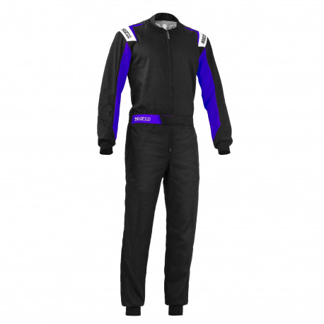 Suits Race suit Sparco Rookie black/blue | races-shop.com
