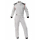 FIA racing suit OMP First-S, silver