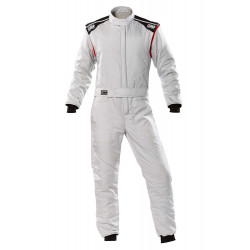 FIA race suit OMP First-S silver