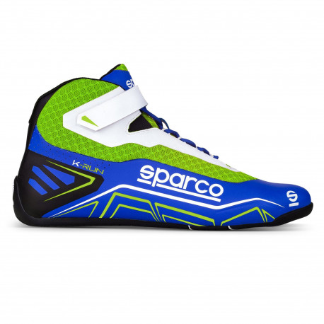 Shoes Race shoes SPARCO K-Run blue/green | races-shop.com