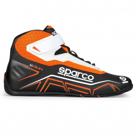 Shoes Karting shoes Sparco K-RUN, black/fluo orange | races-shop.com