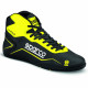 Shoes Child race shoes SPARCO K-Pole black/yellow | races-shop.com
