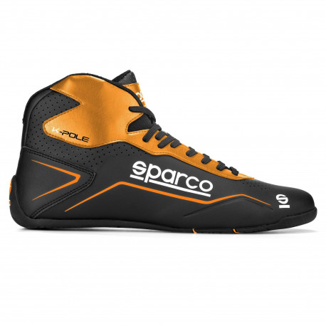 Shoes Karting shoes Sparco K-POLE, black/fluo orange | races-shop.com