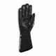 Gloves Race gloves Sparco TIDE K (external stitching) black/green | races-shop.com