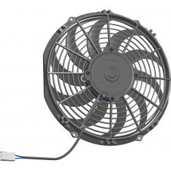 Universal electric fan SPAL 280mm - suction, 12V